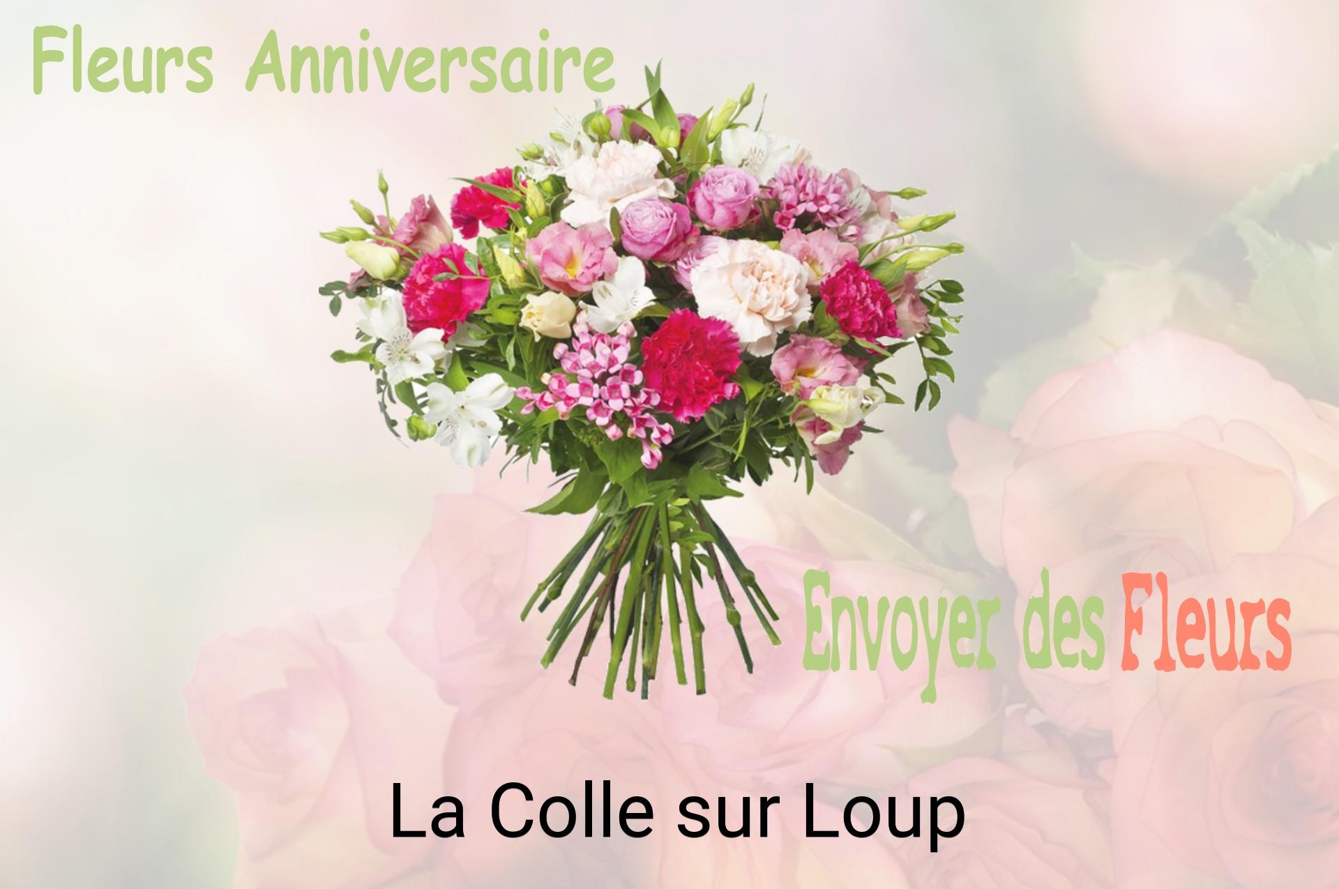 Bouquet de fleurs d’anniversaire livré à La Colle-sur-Loup