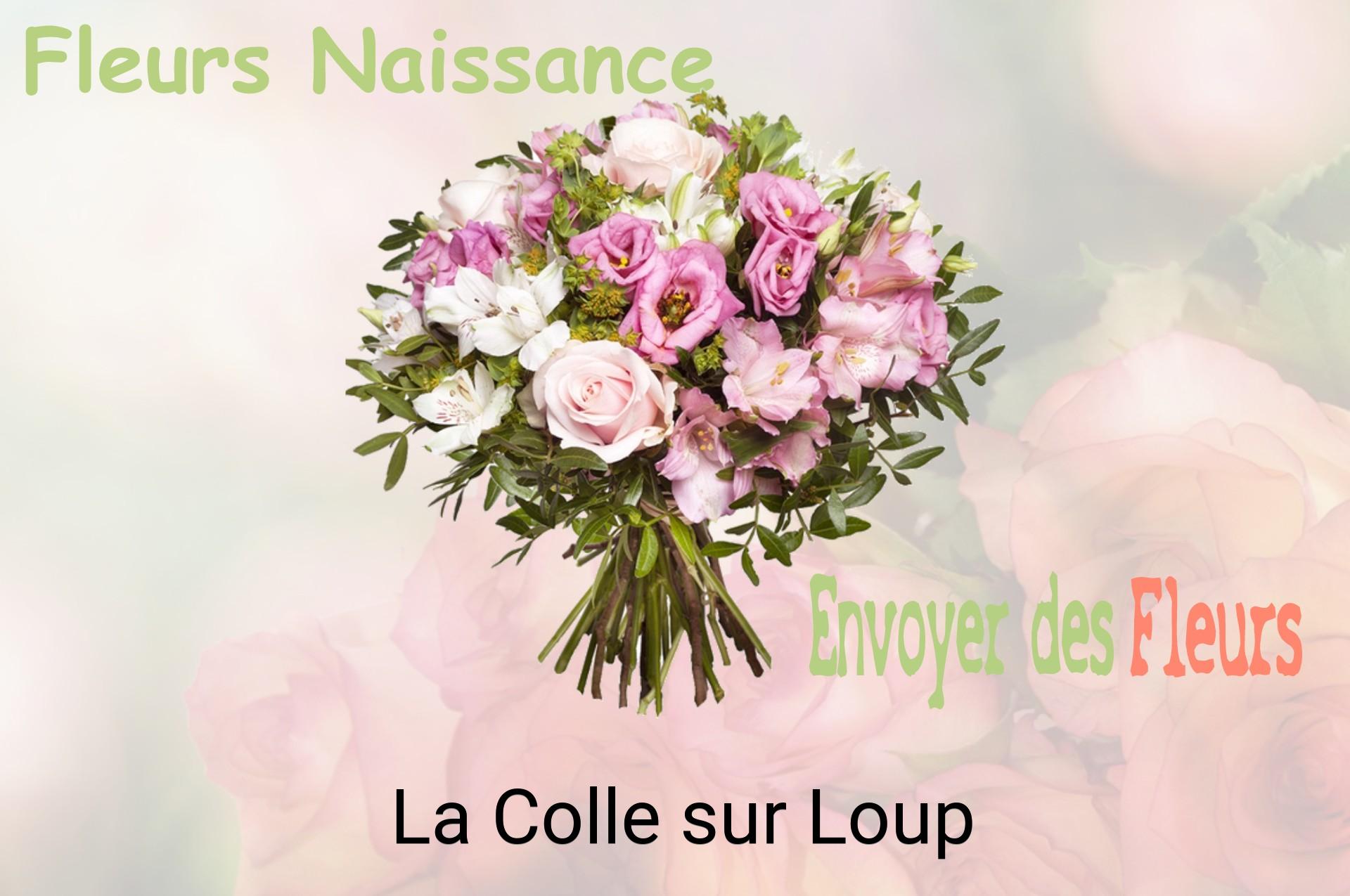 Bouquet de fleurs de naissance livré à La Colle-sur-Loup